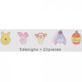 Japan Disney Drop Peko Flake Sticker Pack - Winnie The Pooh & Friends - 3