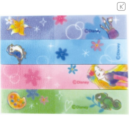 Japan Disney Seal Flake Sticky Notes with Case - Princess Rapunzel - 2