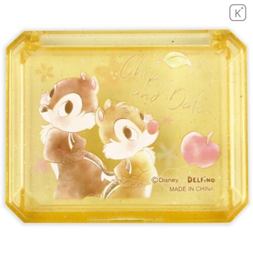 Japan Disney Seal Flake Sticker with Case - Chip & Dale - 1
