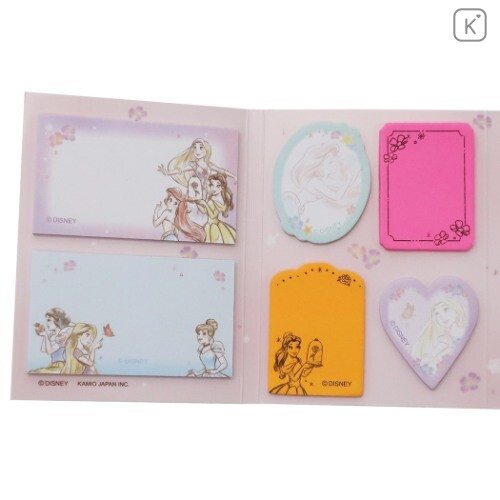 Japan Disney Sticky Notes - Disney Princesses Colorful - 3