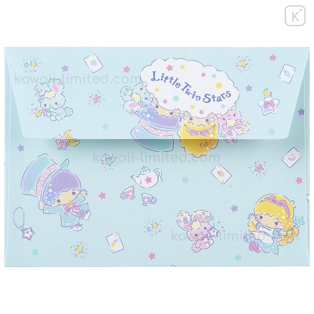 Japan Sanrio Letter Envelope Set Little Twin Stars Kawaii Limited