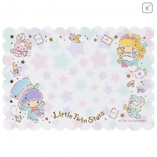 Japan Sanrio Message Card Set - Little Twin Stars - 4