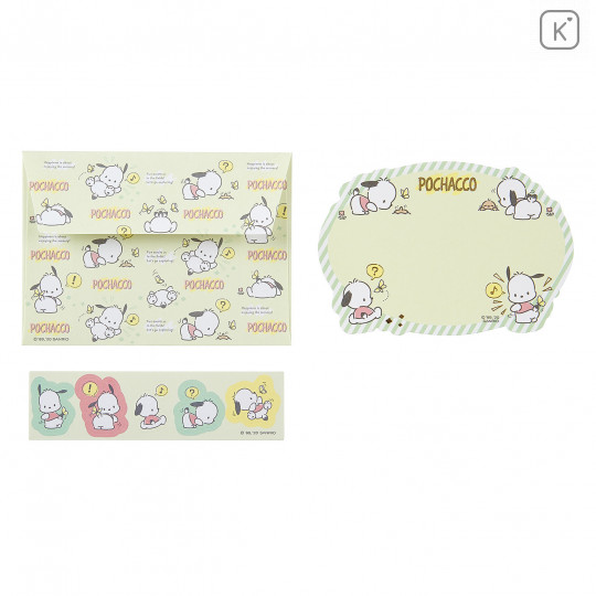 Japan Sanrio Message Card Set - Pochacco - 1