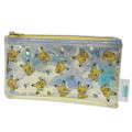 Japan Pokemon Pencil Bag Pouch - Clear Pikachu - 1