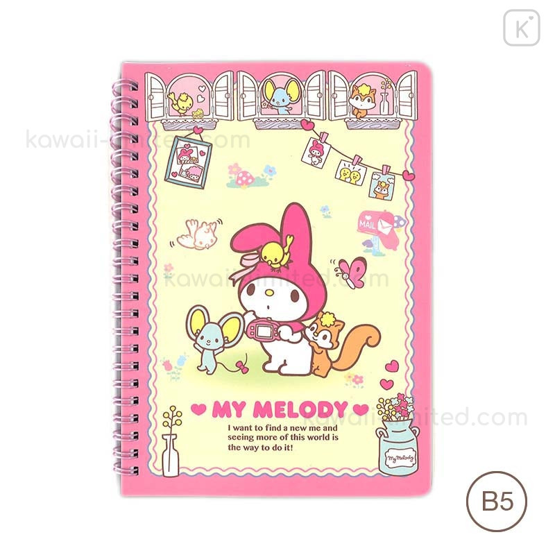 Sanrio B5 Spiral Notebook My Melody