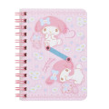 Japan Sanrio B7 Twin Ring Notebook - My Melody - 1