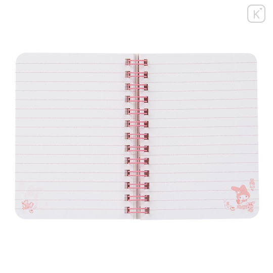 Japan Sanrio B7 Twin Ring Notebook - My Melody - 3