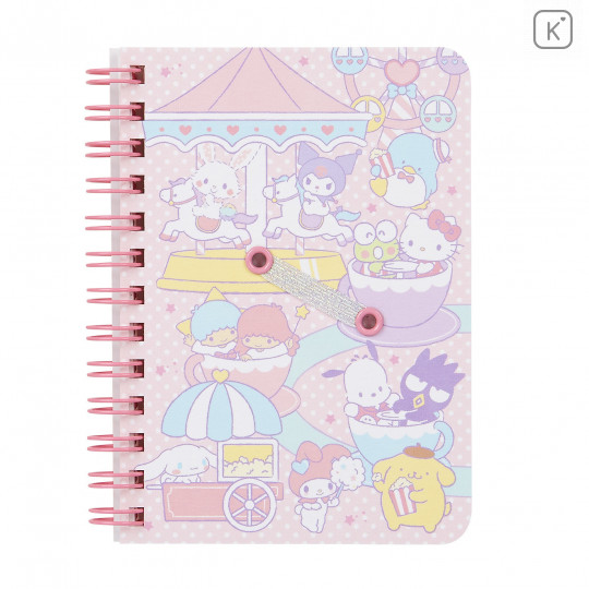 Japan Sanrio B7 Twin Ring Notebook - Sanrio Characters - 1