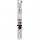 Japan Pilot Hi-Tec-C Coleto Pastel Color Series 0.4mm Gel Pen Refill - White #W