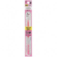 Japan Pilot Hi-Tec-C Coleto Fluorescent Color Series 0.4mm Gel Pen Refill - Fluorescent Pink #KP