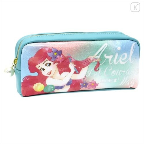 Japan Disney Pen Case Pouch - Princess Ariel - 1