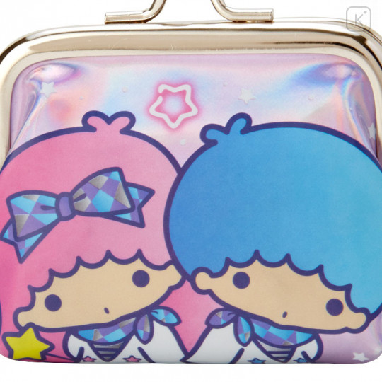 Japan Sanrio Keychain Coin Purse - Little Twin Stars - 4
