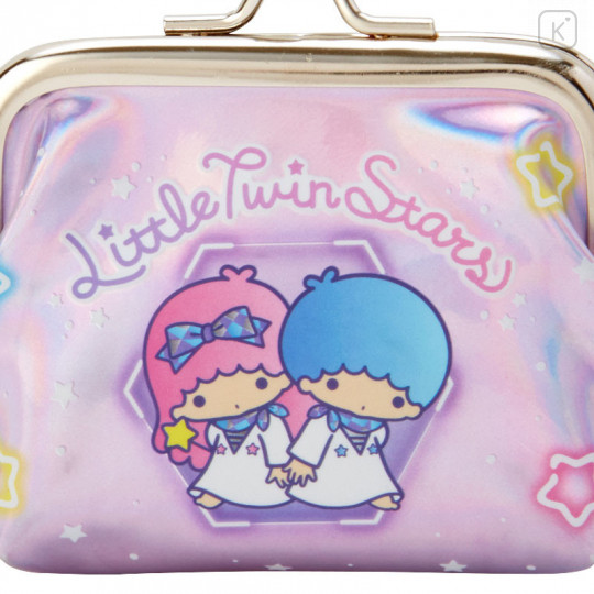 Japan Sanrio Keychain Coin Purse - Little Twin Stars - 5