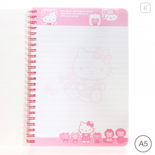 Sanrio A5 Twin Ring Notebook - Hello Kitty - 3