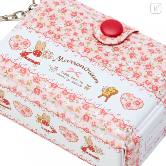 Japan Sanrio Mini Box Keychain - Marroncream - 4
