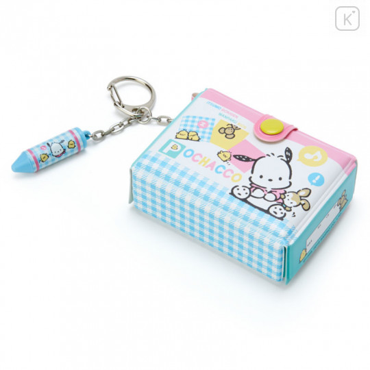 Japan Sanrio Mini Box Keychain - Pochacco - 1