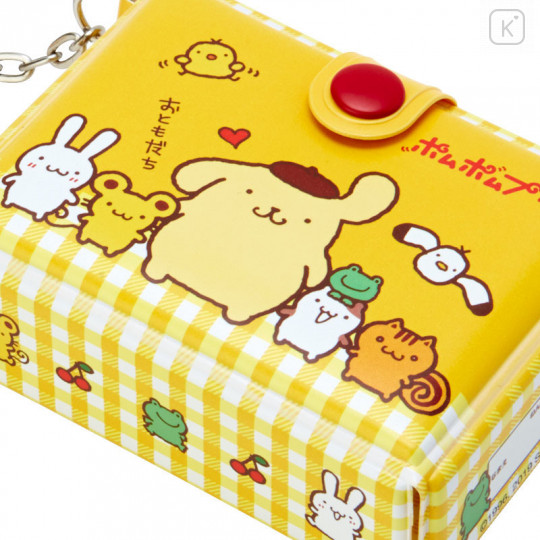 Japan Sanrio Mini Box Keychain - Pompompurin - 4