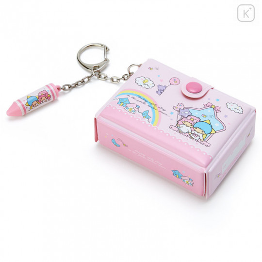 Japan Sanrio Mini Box Keychain - Little Twin Stars - 1