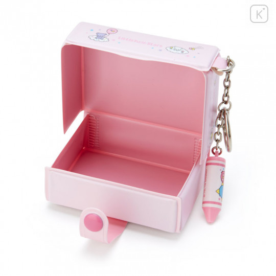 Japan Sanrio Mini Box Keychain - Little Twin Stars - 3