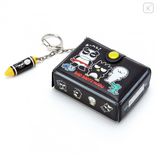Japan Sanrio Mini Box Keychain - Bad Badtz-Maru - 1