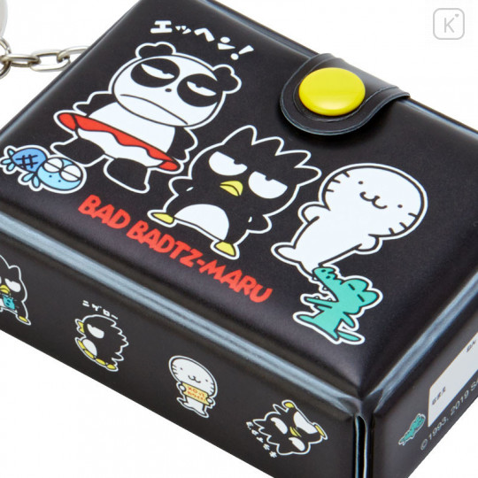 Japan Sanrio Mini Box Keychain - Bad Badtz-Maru - 4