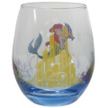 Japan Disney Princess Glass Tumbler - Little Mermaid Ariel - 2
