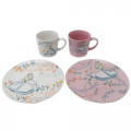 Japan Disney Pottery Mug & Plate Gift Set - Alice in Wonderland - 1