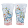 Japan Disney Princess Glass Tumbler Gift Set - Alice in Wonderland - 1