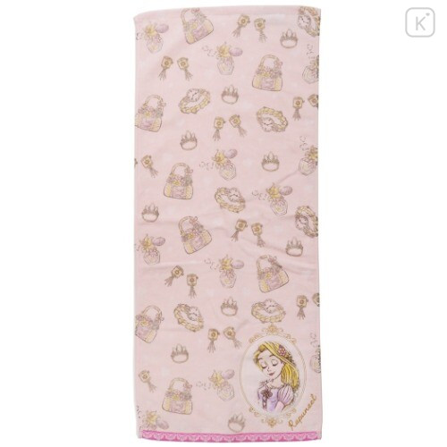 Japan Disney Fluffy Towel - Rapunzel - 1