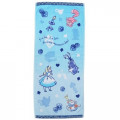 Japan Disney Fluffy Towel - Alice in Wonderland Blue - 1