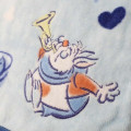 Japan Disney Fluffy Towel - Alice in Wonderland Blue - 3