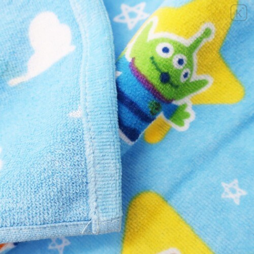 Japan Disney Fluffy Towel - Toy Story Sky Blue - 3