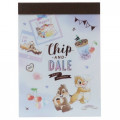 Japan Disney Mini Notepad - Chip & Dale White - 1