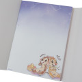 Japan Disney A6 Notepad with Cover - Chip & Dale - 2