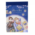 Japan Disney Mini Notepad - Chip & Dale Star Night - 1