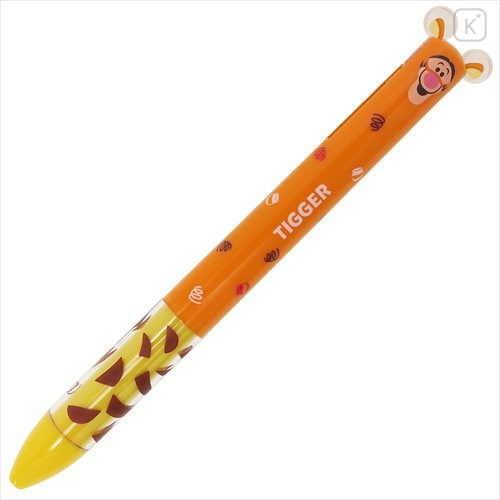 Japan Disney Two Color Mimi Pen - Tigger - 1