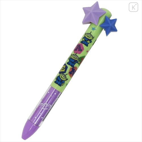 Japan Disney Two Color Mimi Pen - Alien with Star - 1