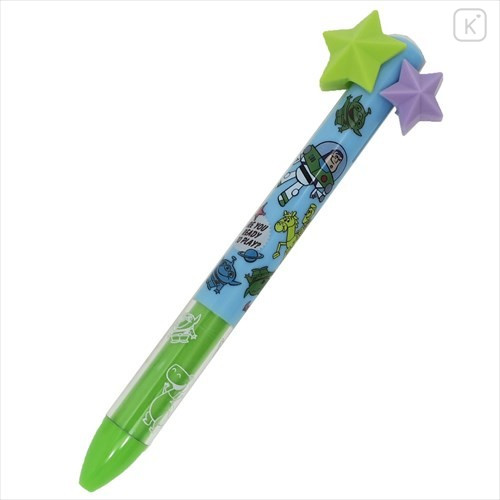 Japan Disney Two Color Mimi Pen - Toy Story with Star - 1