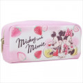Japan Disney Pouch - Mickey & Minnie - 1