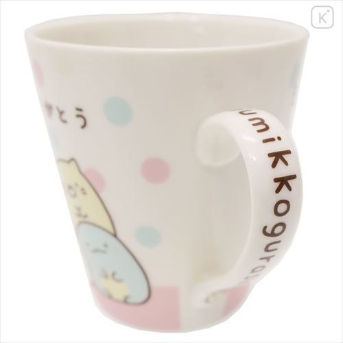 Japan San-X Ceramic Mug - Sumikko Gurashi Thank you - 3