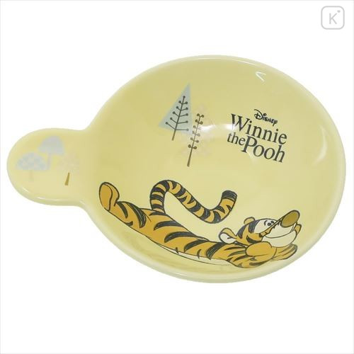 Japan Disney Ceramics Sauce Plate - Tigger - 1