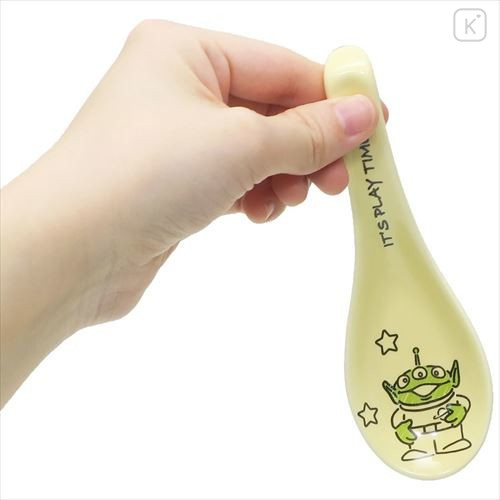 Japan Disney Ceramics Spoon - Aliens - 2