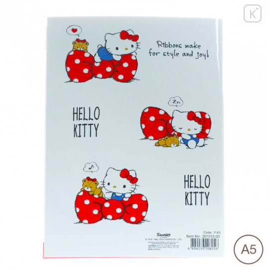 Sanrio A5 Staple Notebook - Hello Kitty - 2