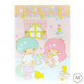Sanrio A5 Staple Notebook - Little Twin Stars - 1