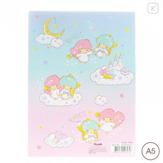 Sanrio A5 Staple Notebook - Little Twin Stars - 2