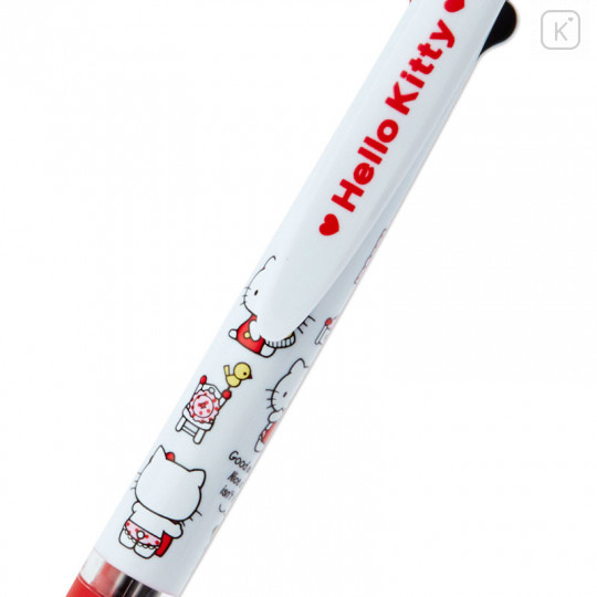 Japan Sanrio Jetstream 3 Color Multi Ball Pen - Hello Kitty - 3