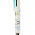 Japan Sanrio Clip-On Slim 3 Color Multi Ball Pen - Pochacco - 2