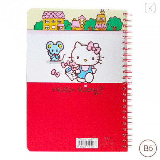 Sanrio B5 Twin Ring Notebook - Hello Kitty - 2