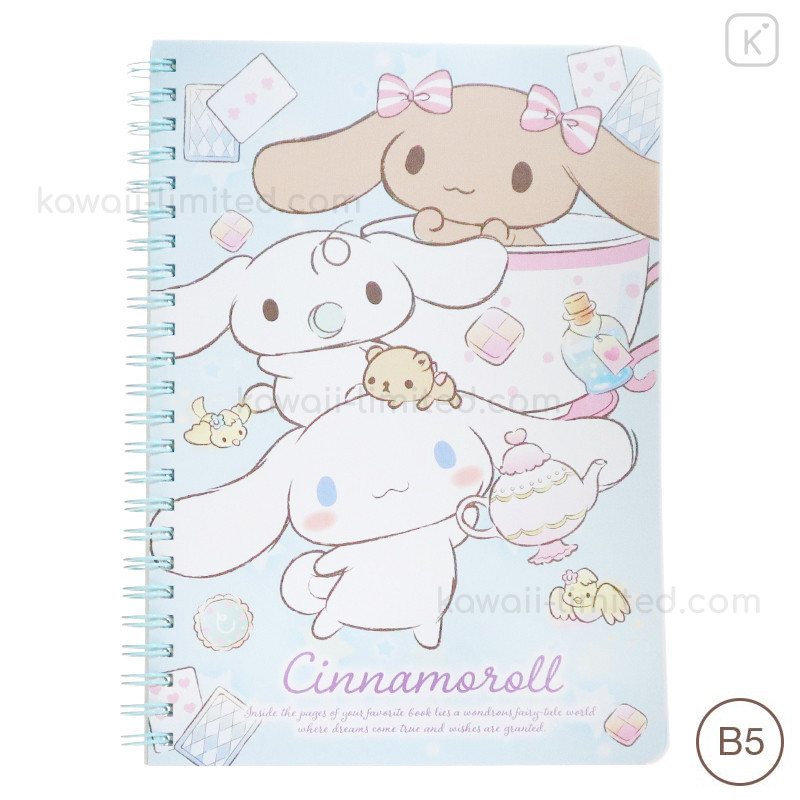 Sanrio B5 Twin Ring Notebook - Cinnamoroll | Kawaii Limited