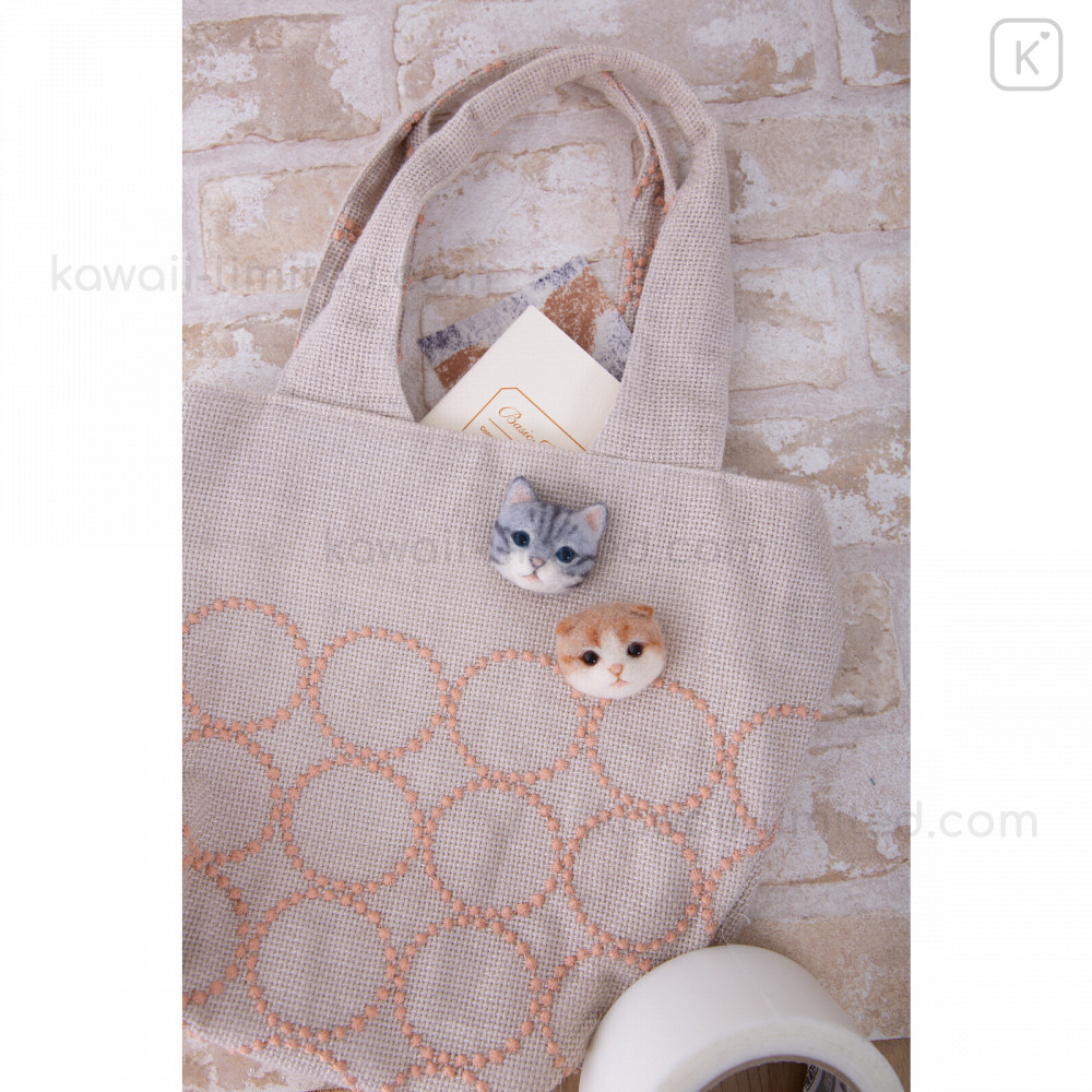 Tenacitee Scottish Fold Cat Flamingo Raw Edge Canvas Messenger Bag 